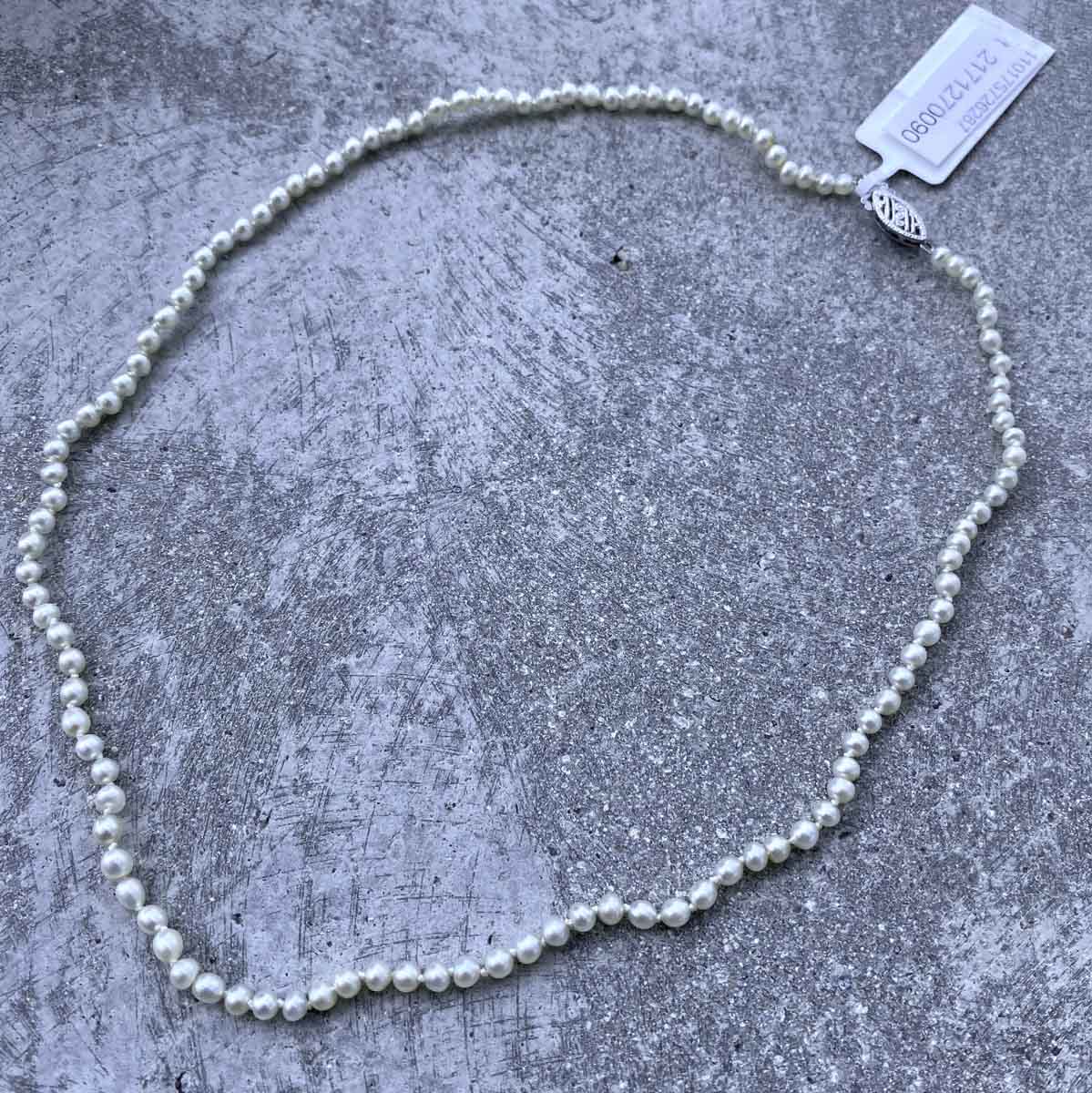 Vintage Natural Pearl Necklace - Pinctada Species