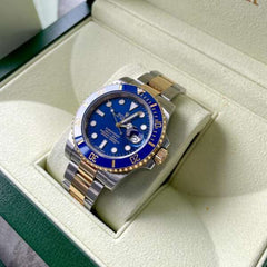 2019 Rolex Blue Ceramic Submariner 116613 Box and Papers
