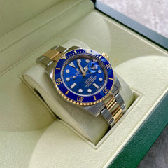 2019 Rolex Blue Ceramic Submariner 116613 Box and Papers
