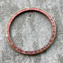 Load image into Gallery viewer, Genuine Vintage Omega Speedmaster 18k Yellow Gold Bezel 145.022 - 1969
