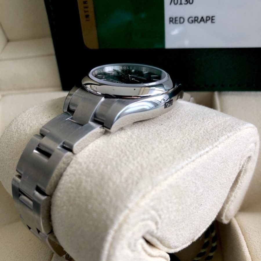 26 Ladies Rolex with Stunning Grape Dial - New With Box + Papers