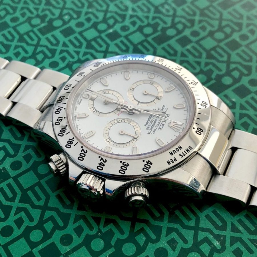 Rolex Daytona 116520 White Dial Scrambled Serial