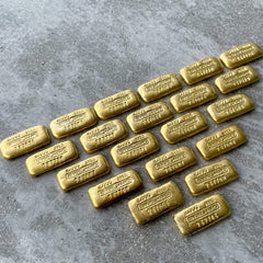 Twenty One Engelhard 2oz .999 Pure Gold Bars