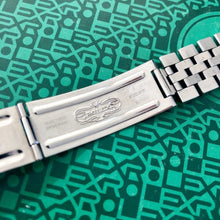 Load image into Gallery viewer, Rolex Precision 6694 Stainless Jubilee Bracelet - Blue Dial
