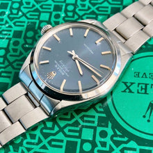 Load image into Gallery viewer, 1969 Rolex Air king Tight Oyster Bracelet Ref 5500 Blue Dial
