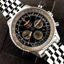 Load image into Gallery viewer, 46 Navitimer with Chocolate dial, Box + Papers - Limited 1/1000
