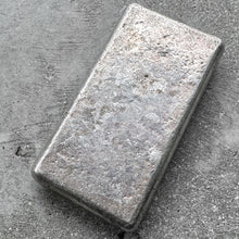 Load image into Gallery viewer, Vintage Johnson Matthey 5oz Silver poured bar
