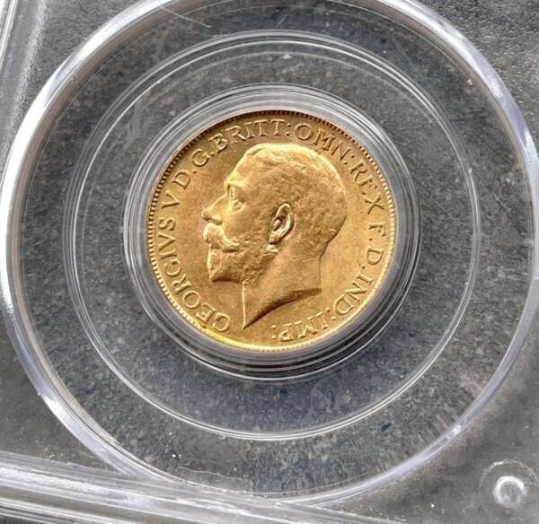 Canada 1917-C Sovereign Gold Coin PCGS MS-61