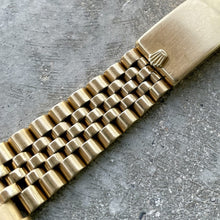 Load image into Gallery viewer, 1980 Vintage Rolex Date 1503 Mens 14K Yellow Gold Watch Champagne Dial Jubilee
