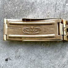 Load image into Gallery viewer, 1980 Vintage Rolex Date 1503 Mens 14K Yellow Gold Watch Champagne Dial Jubilee
