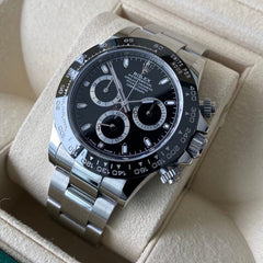 Rolex Daytona 116500 Ceramic Black Dial - Nov 2018 Box & Papers