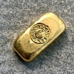 Rothschild 1 oz .995 Gold Poured Bar