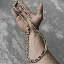Load image into Gallery viewer, 30 Inch Miami Cuban 10k Gold Diamond Chain Iced Out 16 CT - 80K appraisal
