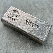 Load image into Gallery viewer, Vintage Hancock 97.05 Silver Poured bar
