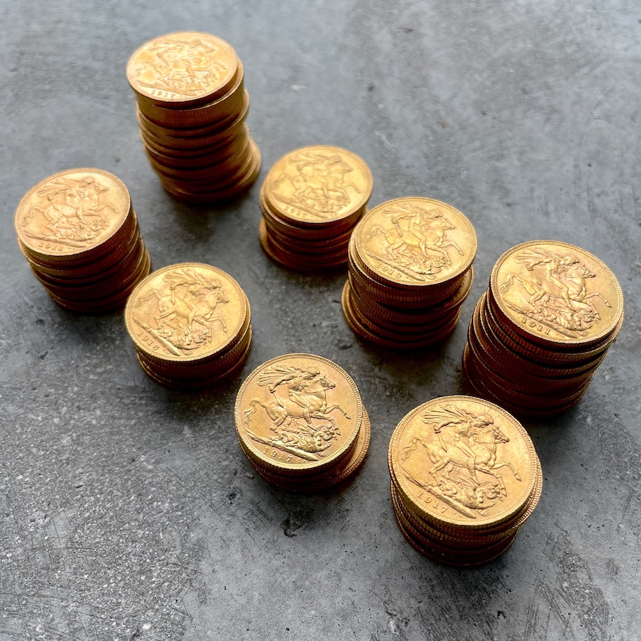 Canada C Mint Sovereign coins