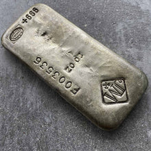 Load image into Gallery viewer, Johnson Matthey 20oz &#39;F&#39; Series .999 Silver Bar
