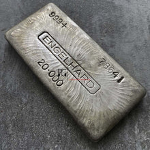 Load image into Gallery viewer, Beautiful Vintage Engelhard 20oz 5 Digit Serial .999 Silver Bar
