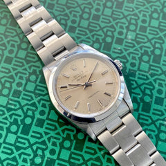 Rolex Air King 34mm 14000 - Super Clean! Tropical Creamy Patina Dial