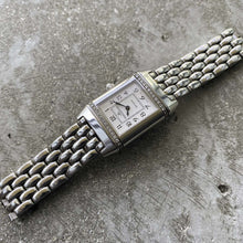 Load image into Gallery viewer, Jaeger LeCoultre Stainless steel Ladies Reverso Diamond bezel 265.8.08
