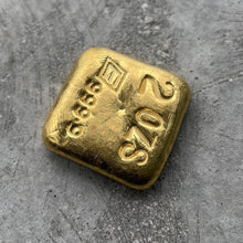 Load image into Gallery viewer, Vintage Engelhard Square 2oz .999 Gold Bar
