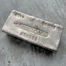 Load image into Gallery viewer, Engelhard 50oz Silver Poured bar
