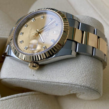 Load image into Gallery viewer, 41 mm 2019 Rolex Datejust Two Tone Diamond dial 126333 Box + Papers

