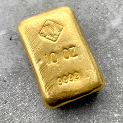 Johnson Matthey 10oz .9999 Gold Bar