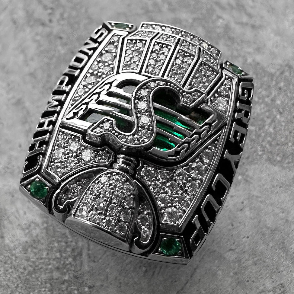 2013 Grey Cup Saskatchewan Roughriders Championship ring