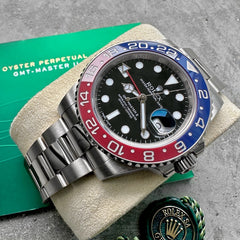 2017 Rolex GMT Master II White Gold 116719 BLRO Box and Papers