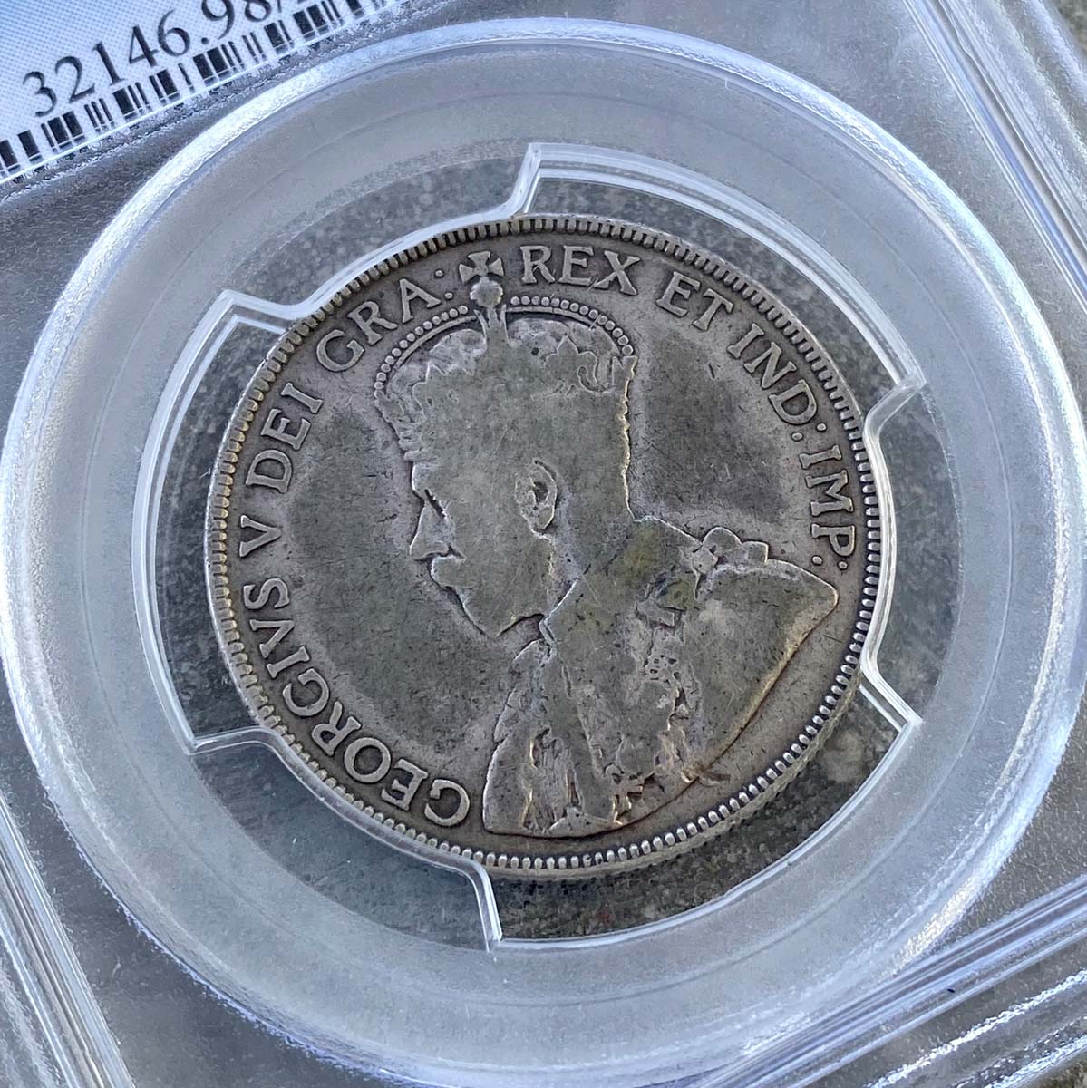 1921 Canada Silver Half Dollar 50 Cent Coin - King of Canadian Coins