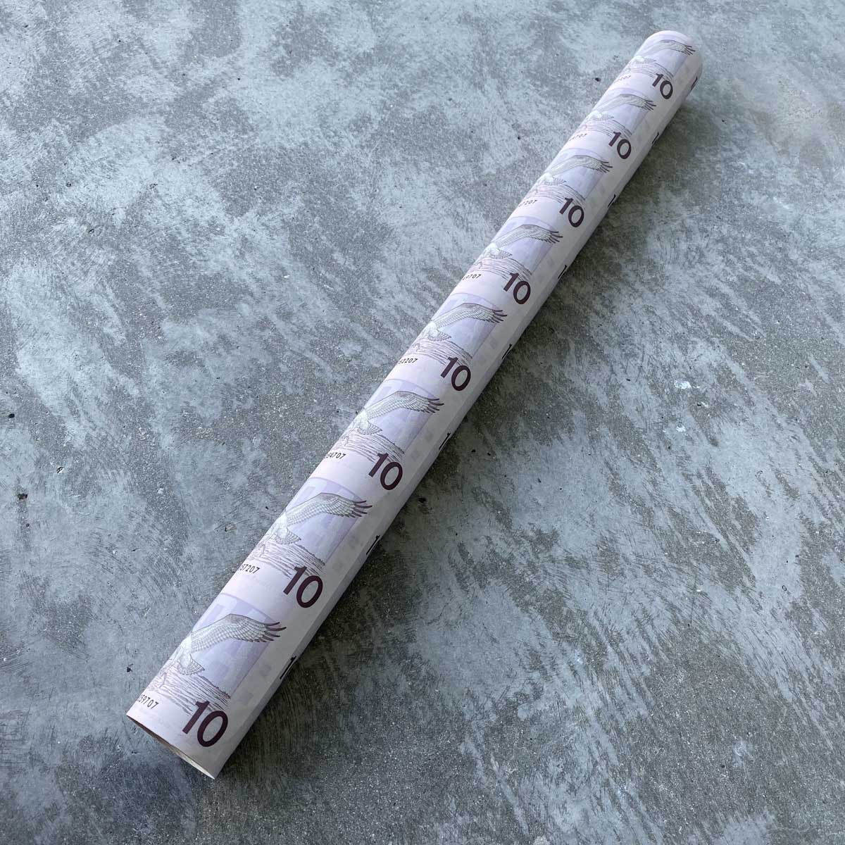 Uncut Sheet of 40 1989 Canada $10 Banknotes