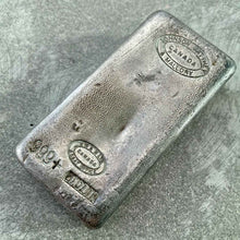 Load image into Gallery viewer, Scarce Johnson Matthey Mallory 20oz .999 Fine Silver Bar
