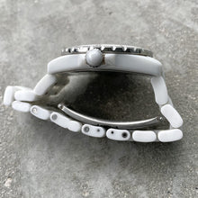 Load image into Gallery viewer, 38mm Chanel J12 Automatic White Ceramic H1759 Box + Papers Factory Diamond Dial
