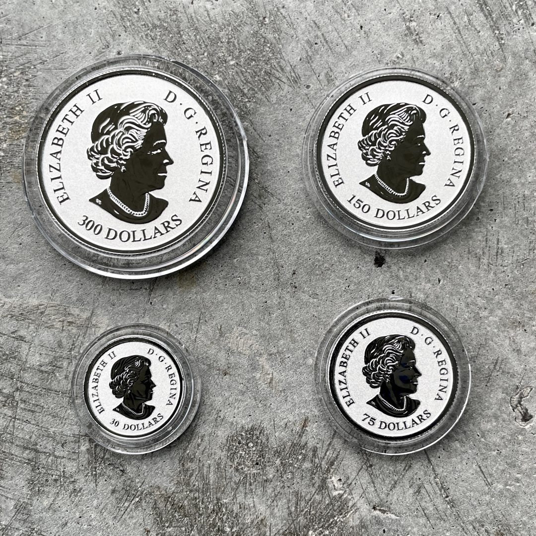 2017 Platinum Canada 1.85oz Proof Coin Set Royal Wedding Anniversary