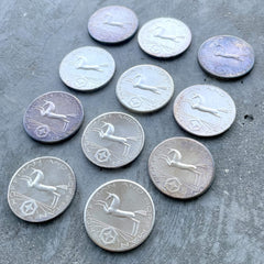 11 Hoffmaan and Hoffmaan Vintage 1oz .999 Fine Silver Rounds