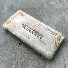Incredible Engelhard 20oz .999 Fine Silver Bar