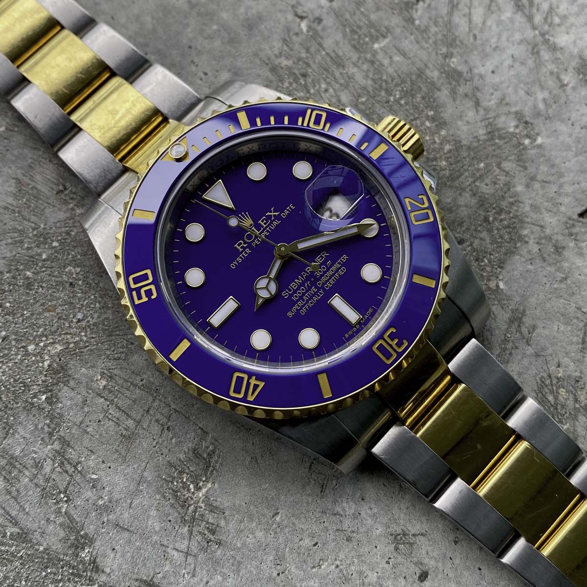 Rolex Two Tone Submariner 116613