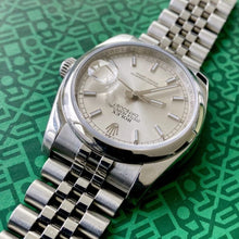 Load image into Gallery viewer, Rolex Datejust 36mm Silver Stick Baton Dial 116200 - Box Papers + Serviced 2015
