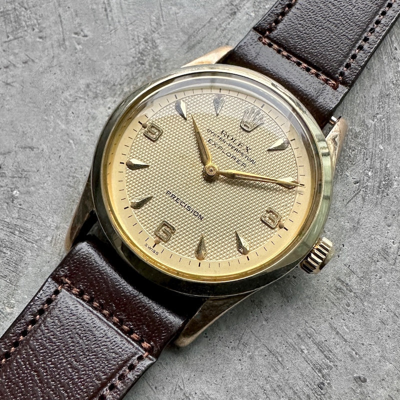 Vintage Rolex 5506 Honey Comb Explorer dial