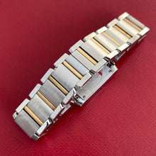 Load image into Gallery viewer, Cartier 20mm Automatic Ladies Tank Francaise 2384 Steel + 18k Gold - Box Papers
