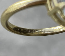 Load image into Gallery viewer, Vintage Van Cleef &amp; Arpels 18k Yellow Gold Ring - 5 CT Aquamarine
