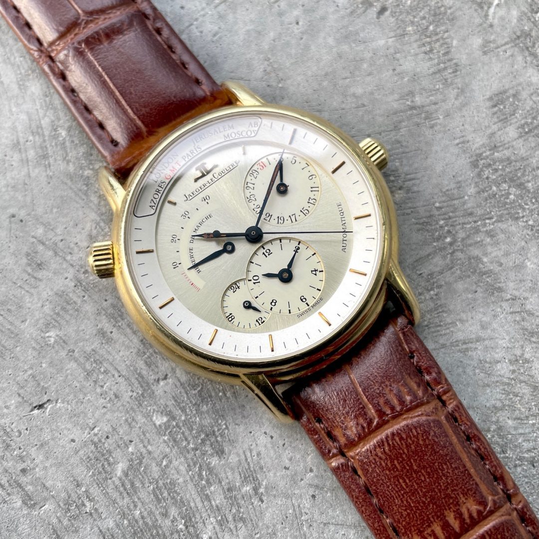 Jaeger LeCoultre Master Geographic in Yellow Gold