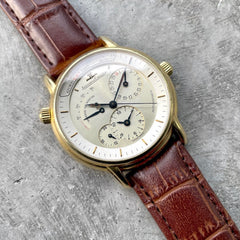 Jaeger LeCoultre Master Geographic in Yellow Gold