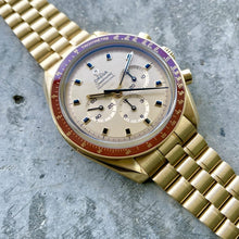 Load image into Gallery viewer, 2019 Omega Speedmaster 18K Gold Moonshine 50th Anniversary 310.60.42.50.99.001
