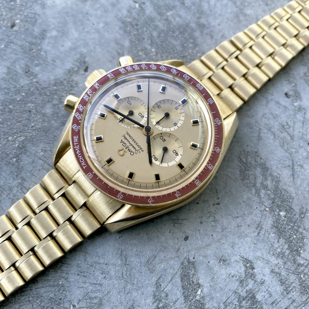 1969 Omega Speedmaster 18K Gold BA145.022