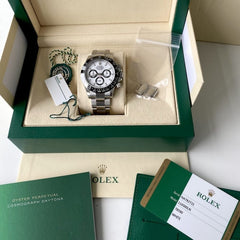 Rolex Daytona 116500 Ceramic White Dial - OCT 2019 Box & Papers Unworn