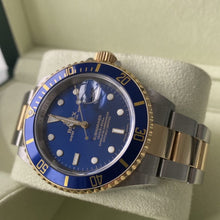 Load image into Gallery viewer, Rolex Submariner 16613 Blue Dial - Box &amp; Papers
