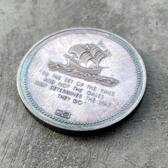 Johnson Matthey 1882  / 1982 Weston - Stunning Rainbow toning!