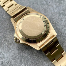 Load image into Gallery viewer, 1981 Rolex Submariner Yellow Gold 16808 Matte Black Dial
