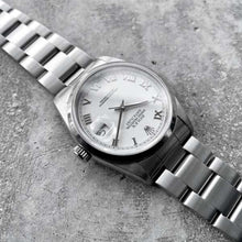 Load image into Gallery viewer, Rolex Datejust 36mm White Roman Numeral Dial 16200
